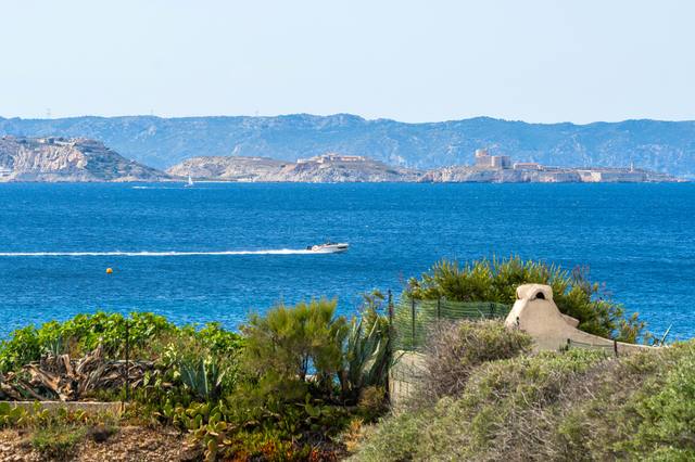 Villa Bonne Brise, vue mer et îles du Frioul