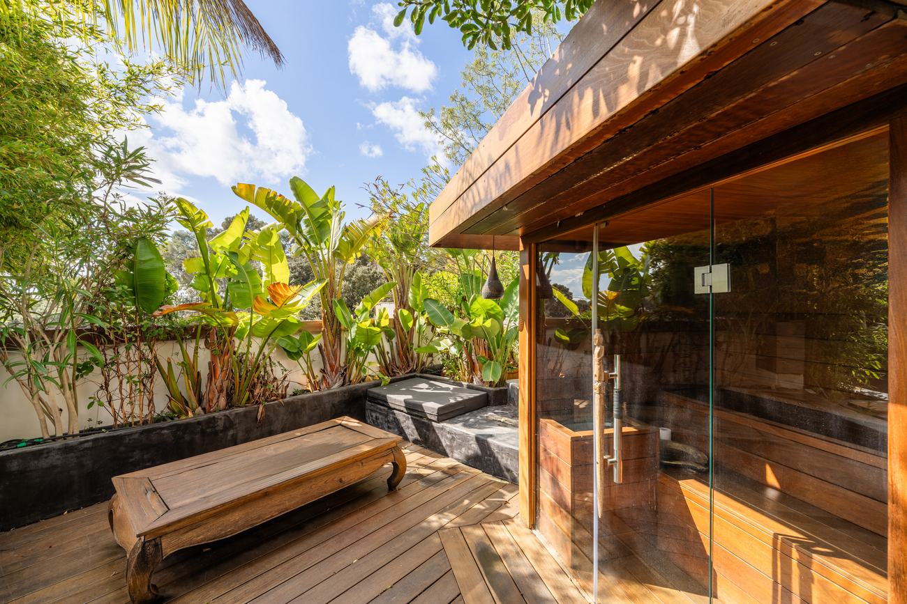 Sauna extérieur